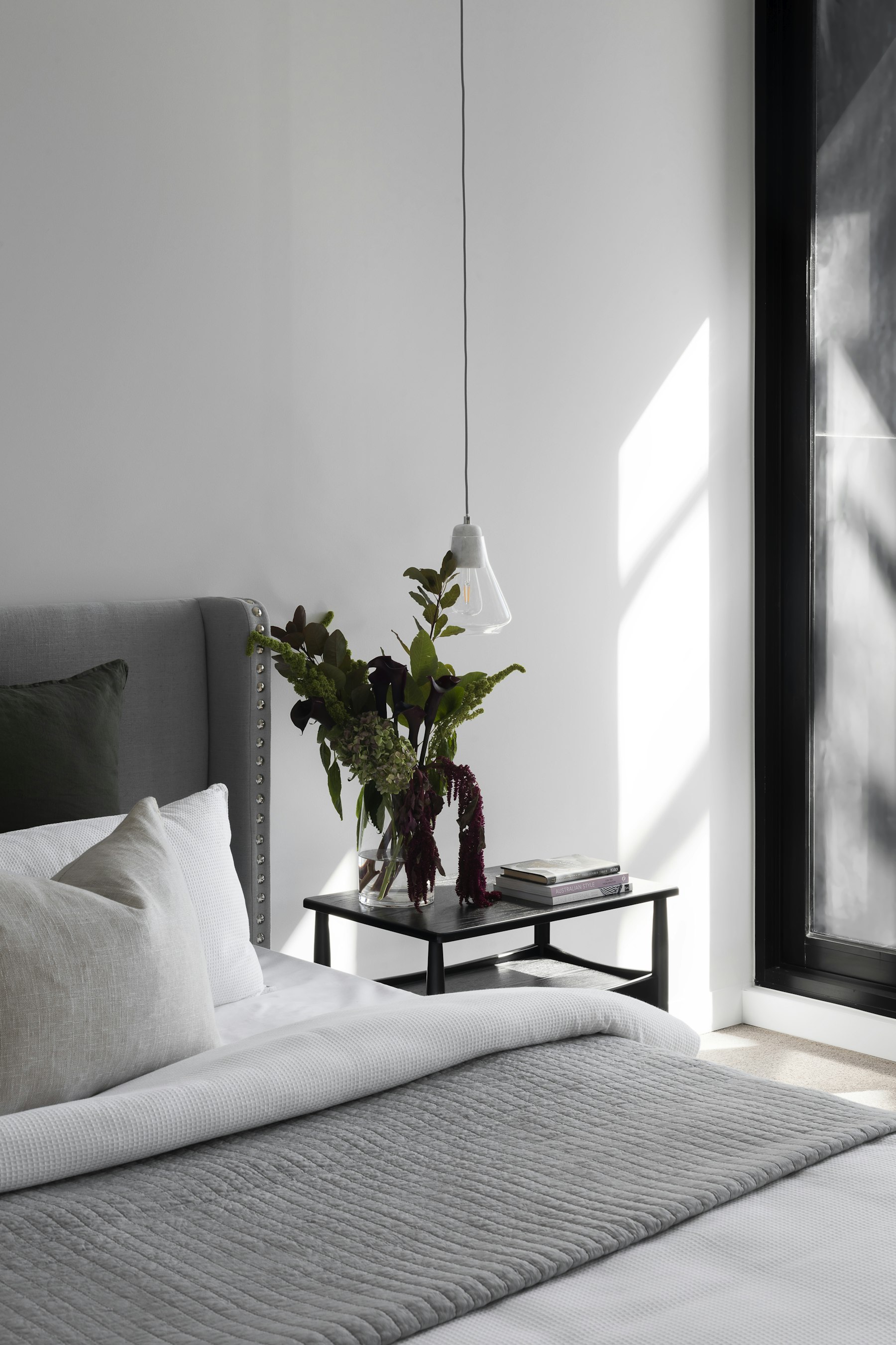 Compact kitchen with island seating